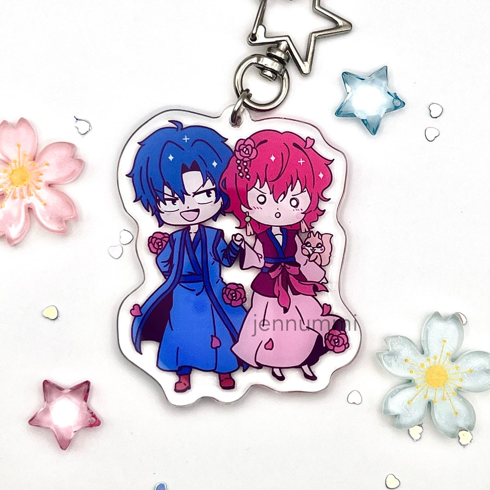 Hime and Guardian Acrylic Charm (IN-HAND)