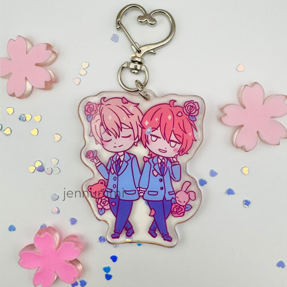 Host Girl & Boy Acrylic Charm LAST CHANCE (IN-HAND)