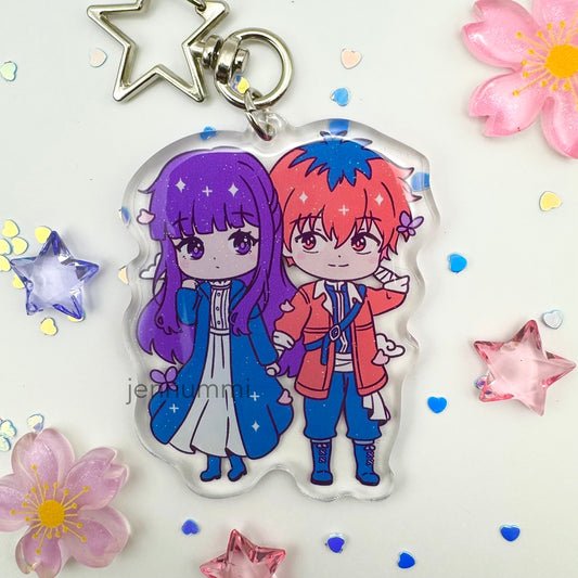 Mage and Warrior Acrylic Charm (IN-HAND)