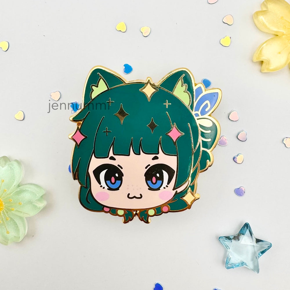 Poison Cat Enamel Pin (IN-HAND)