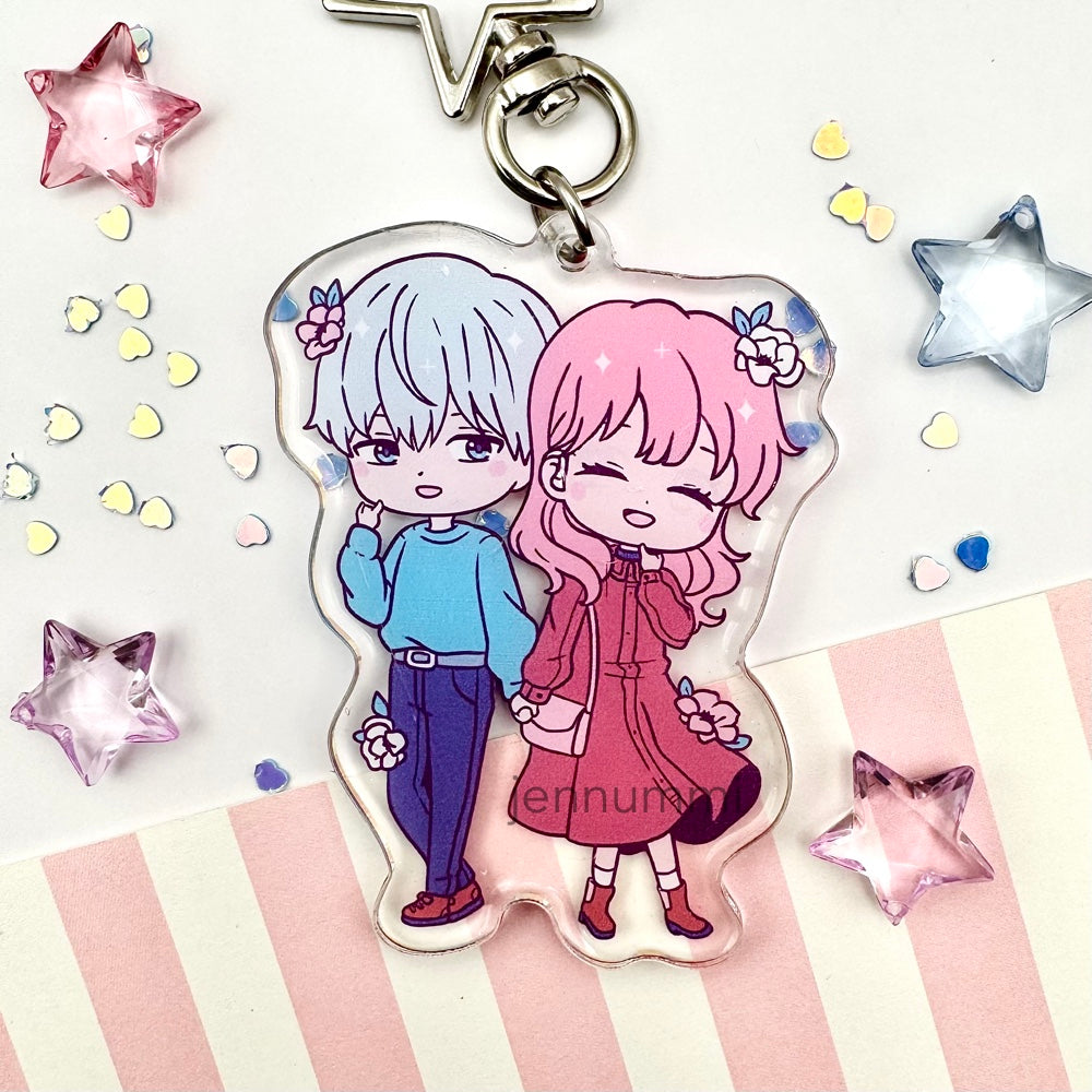 Snow and Traveler Acrylic Charm (IN-HAND)