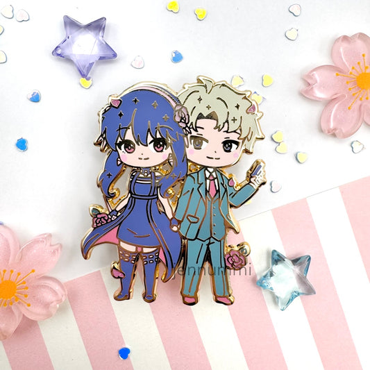 Undercover Couple Enamel Pin LAST UNITS (IN-HAND)