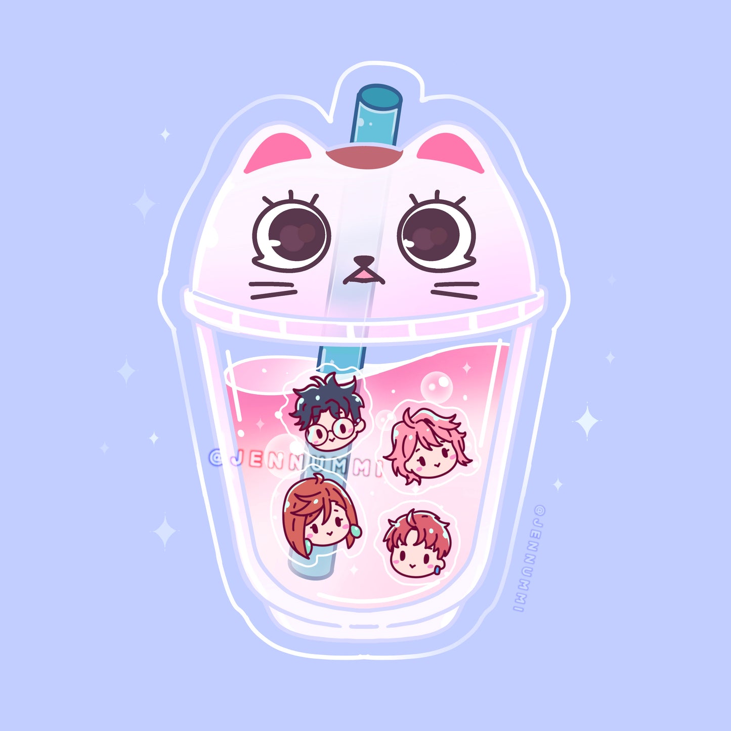 DDD Boba Shaker Acrylic Charm (IN-HAND)