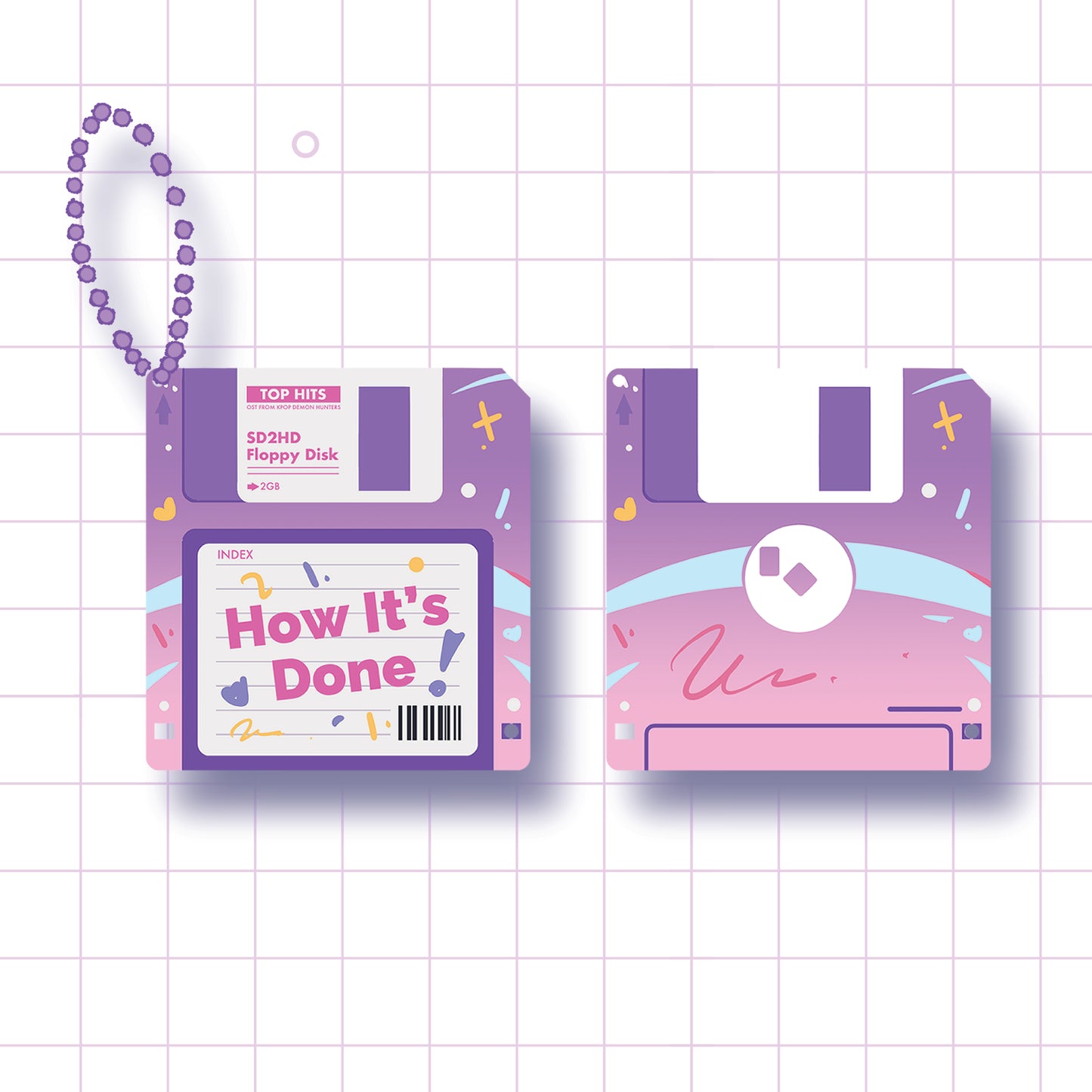 KPDH Floppy Disk Charms (PRE-ORDER)