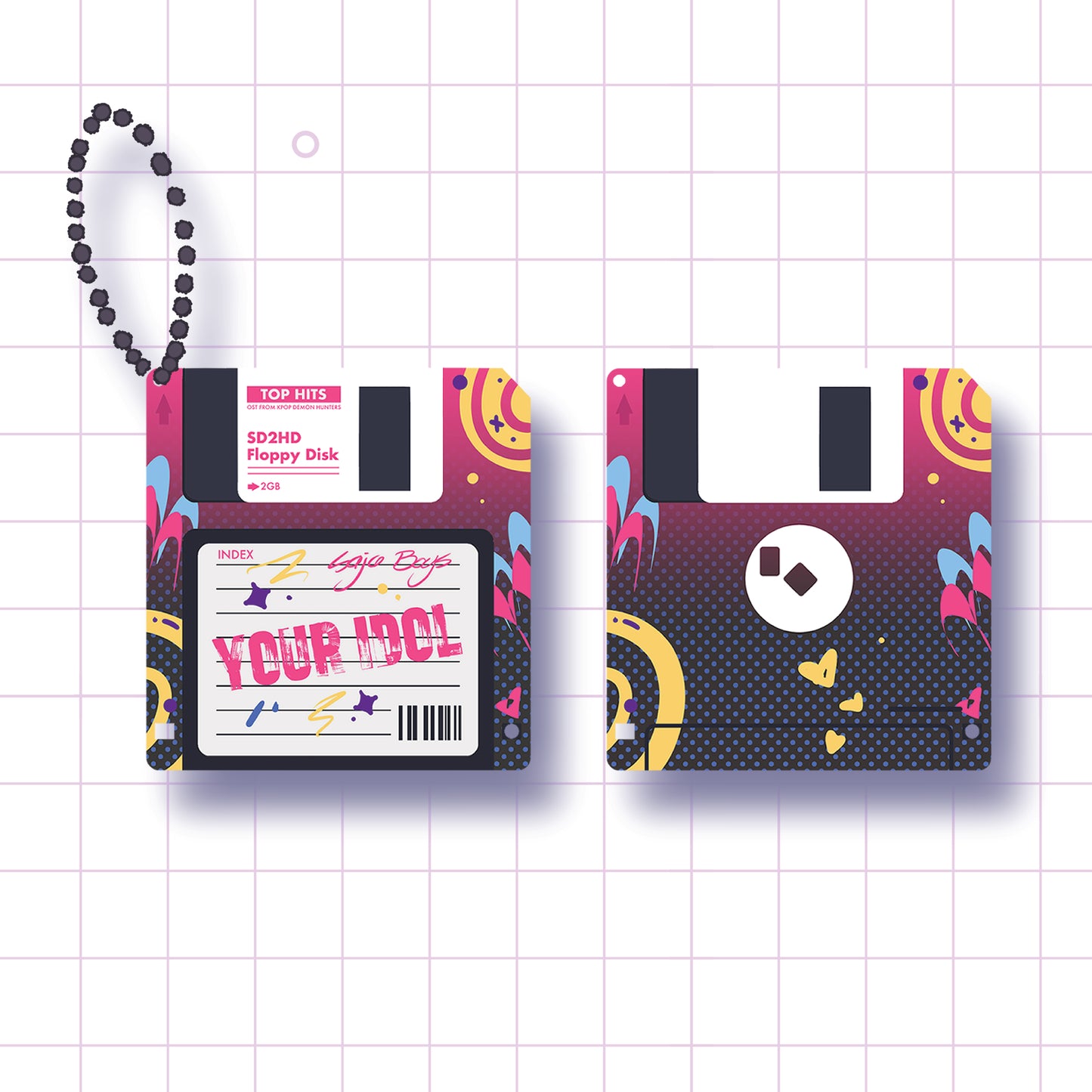 KPDH Floppy Disk Charms (PRE-ORDER)