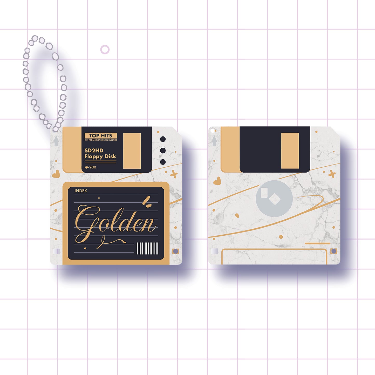 KPDH Floppy Disk Charms (PRE-ORDER)