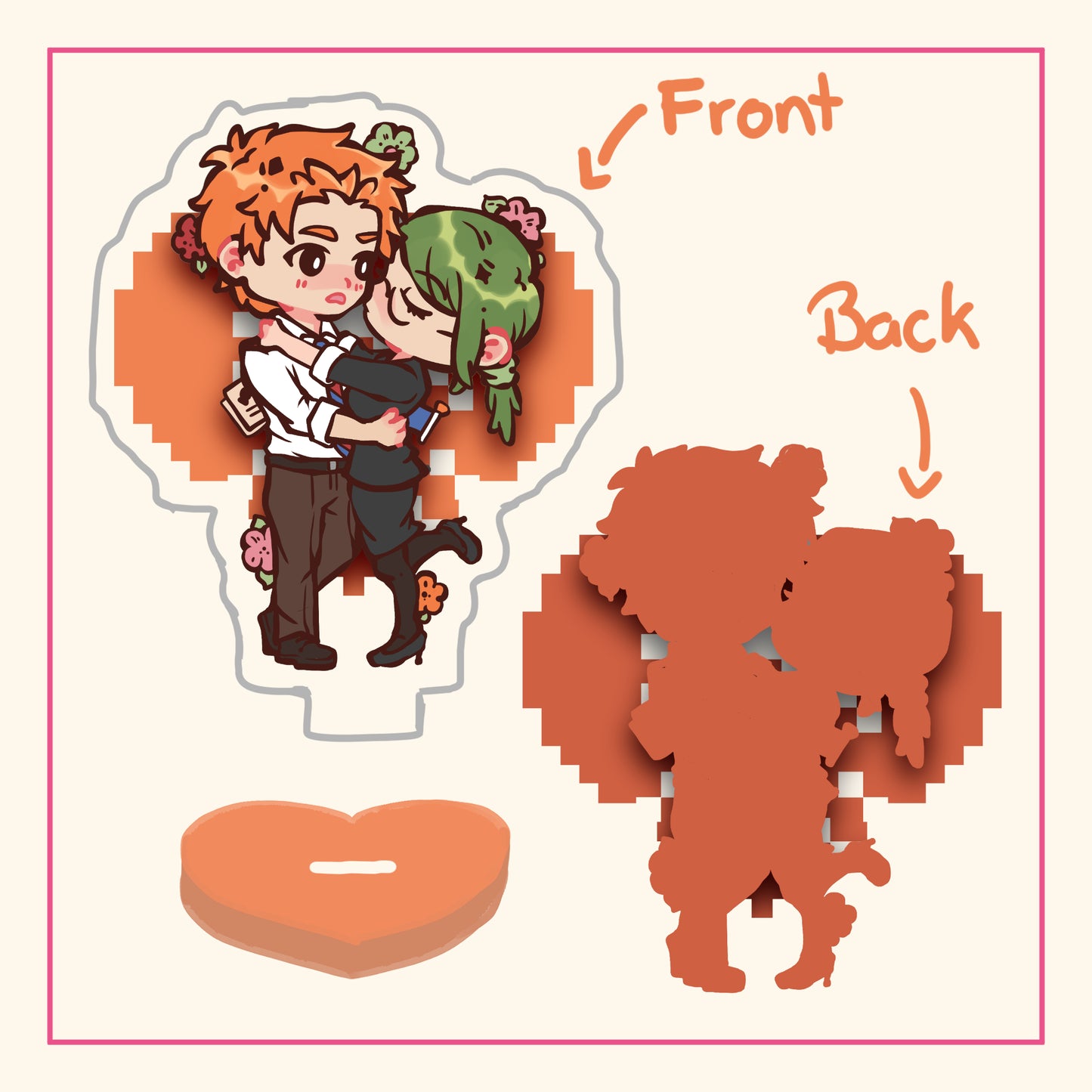 Otakus in Love Acrylic Standees (IN-HAND)