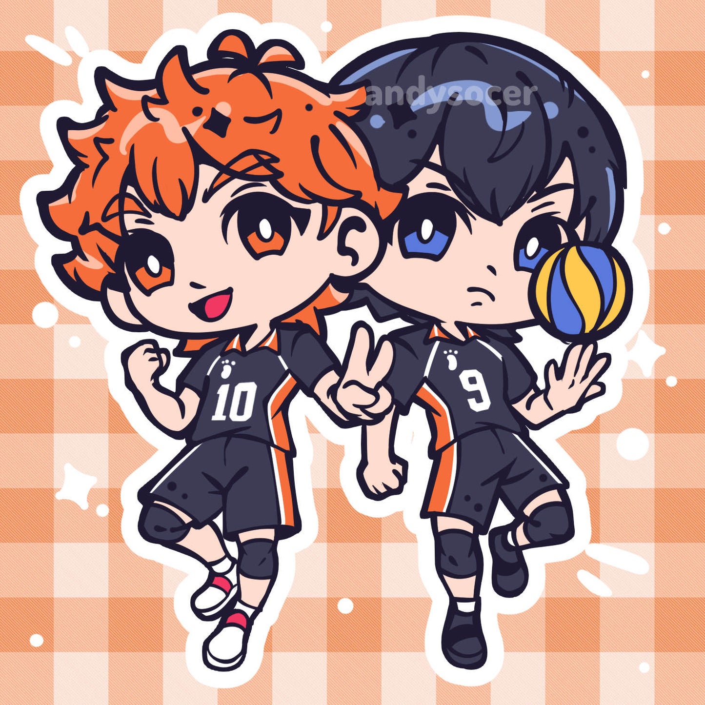 Voleyball Rivals Sticker (IN-HAND)