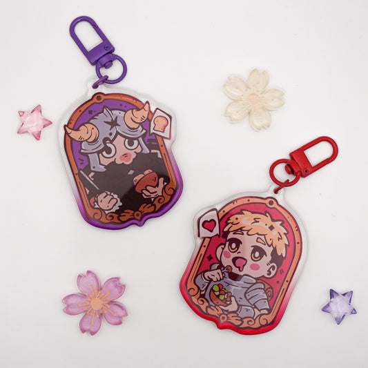 Dungeon Adventurers Acrylic Charms (IN-HAND)