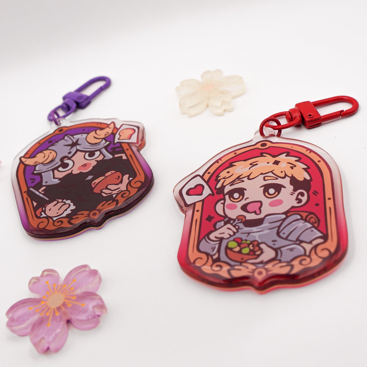Dungeon Adventurers Acrylic Charms (IN-HAND)