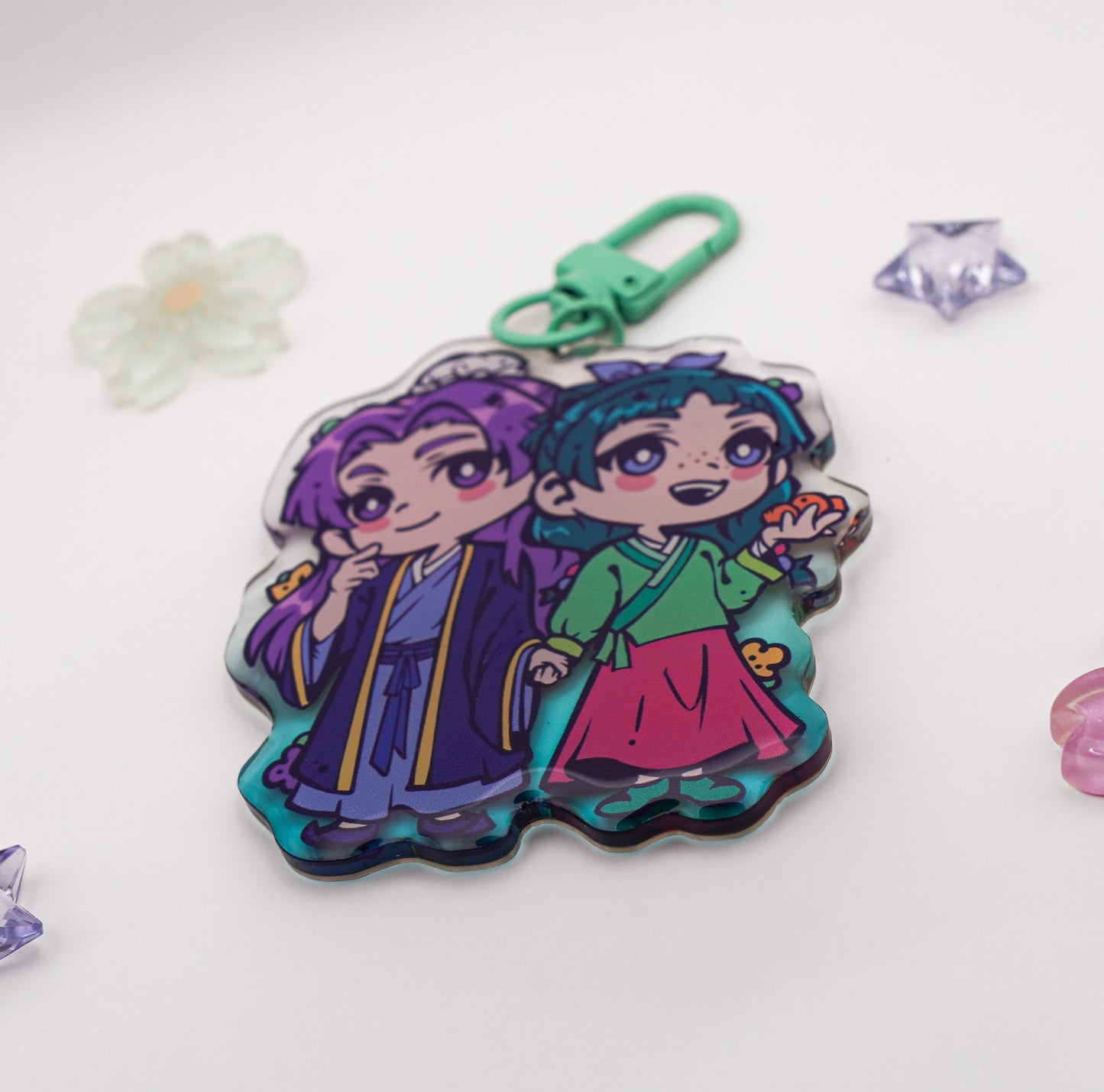 Poison Partners Couple Acrylic Charm (IN-HAND)