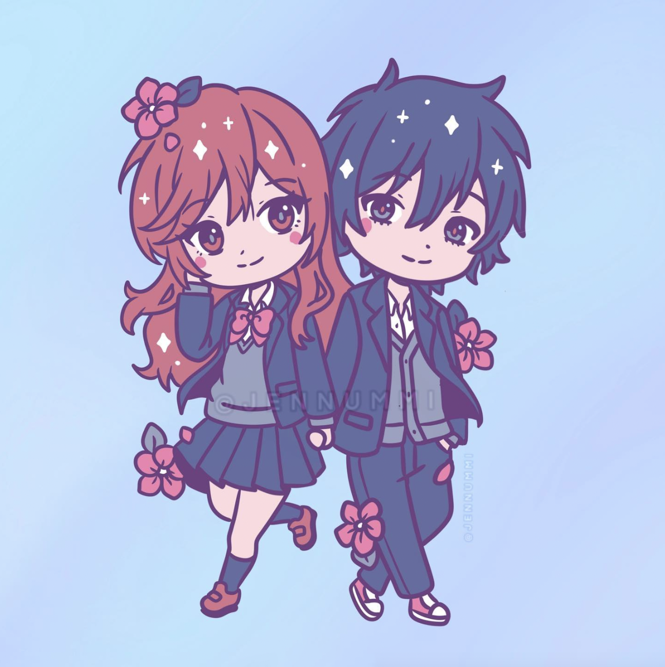 LAST ONES!! MiyaHori Enamel Pin (IN-HAND)