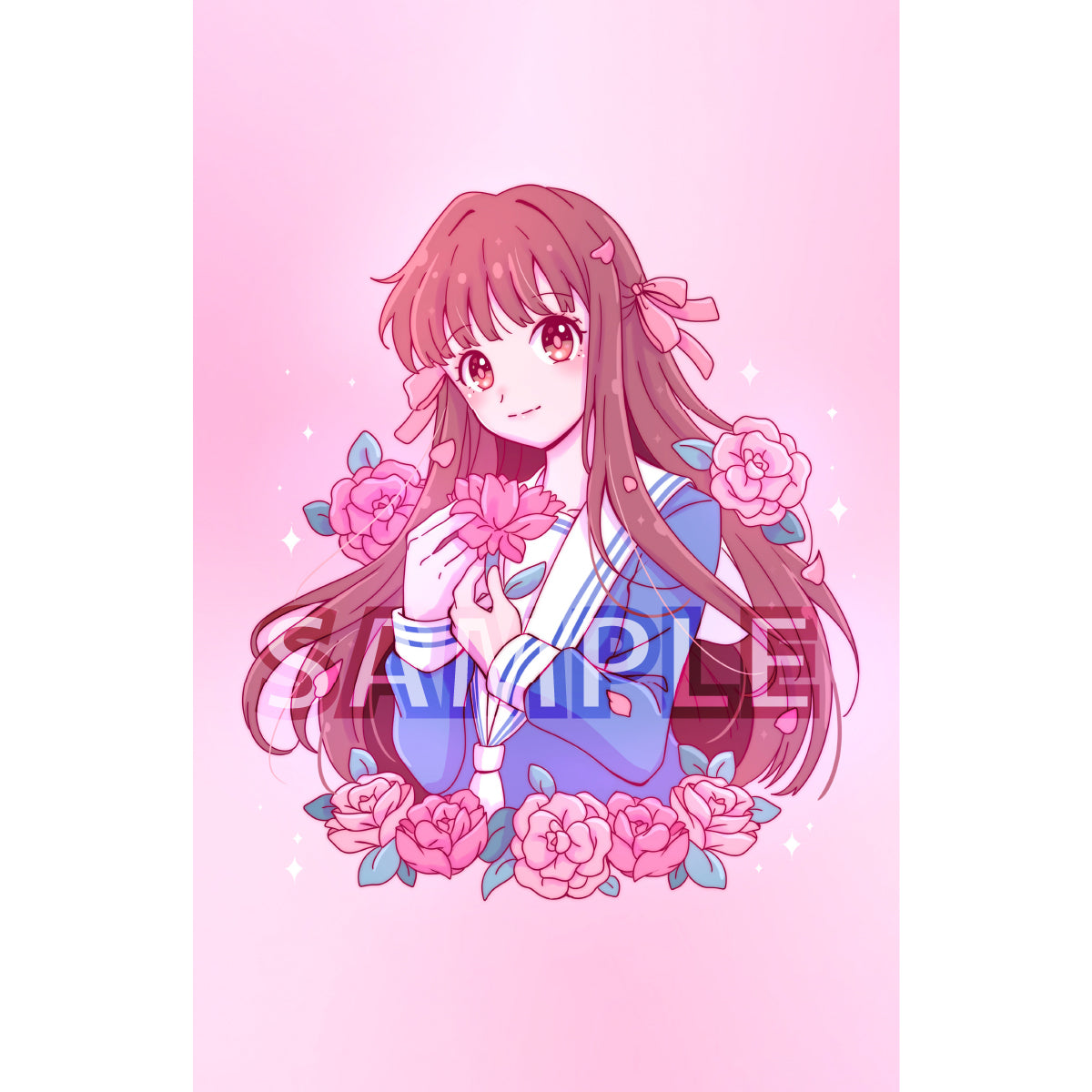 Onigiri Flower Print (IN-HAND)