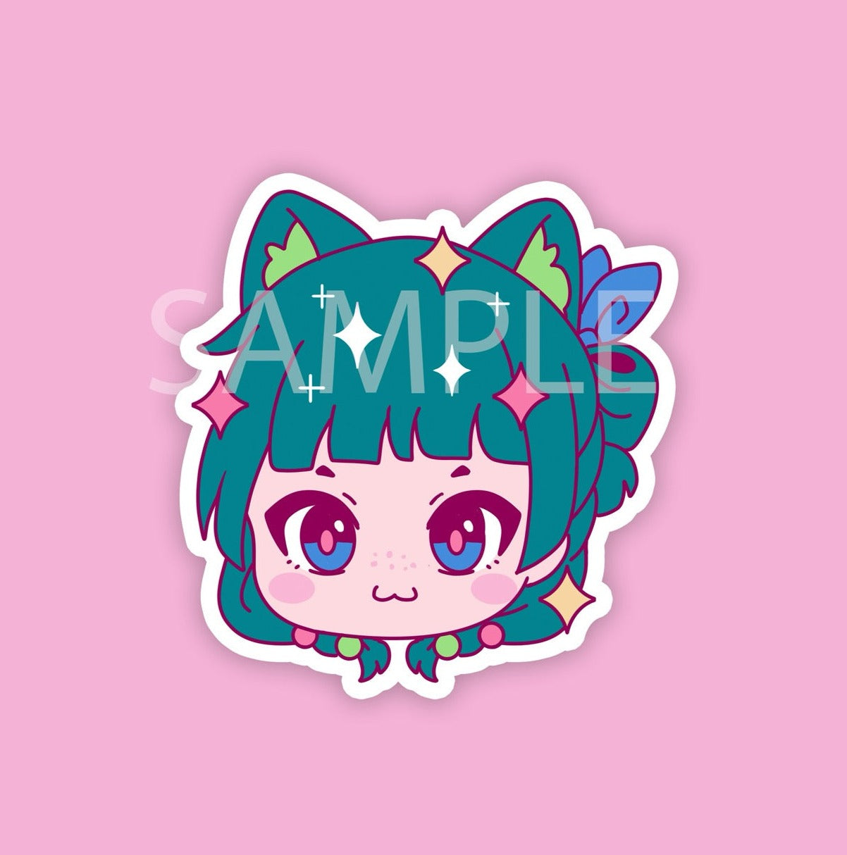 Poison Cat Sticker (IN-HAND)