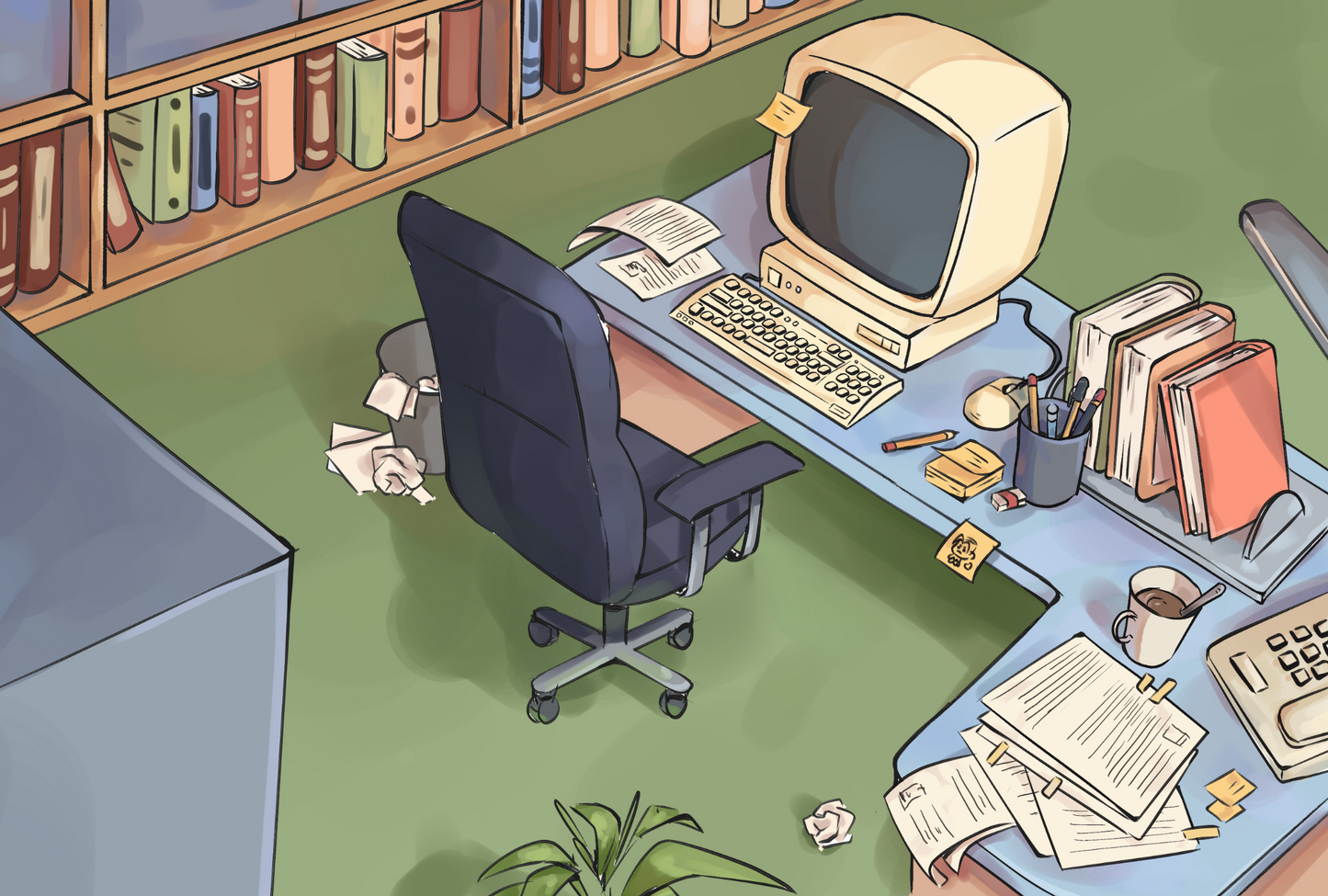 Feenie Office Print (IN-HAND)