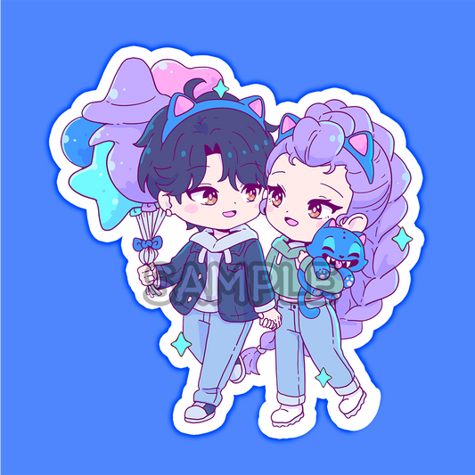 KPOP RUJ1NU Park Sticker (IN-HAND)