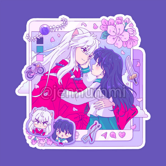 Social Media Half Demon Sticker (IN-HAND)