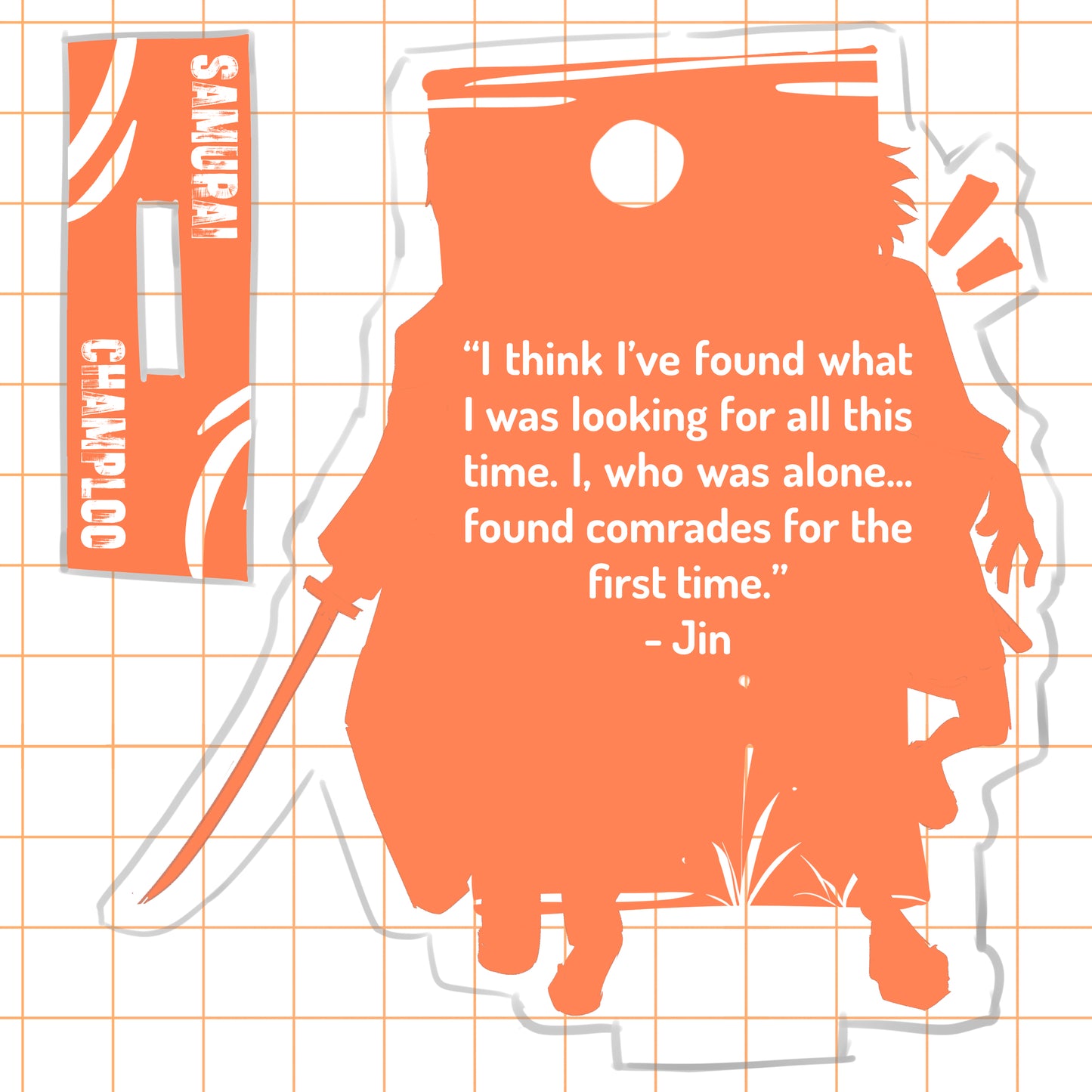 Samurai Champloo Acrylic Stand (IN-HAND)