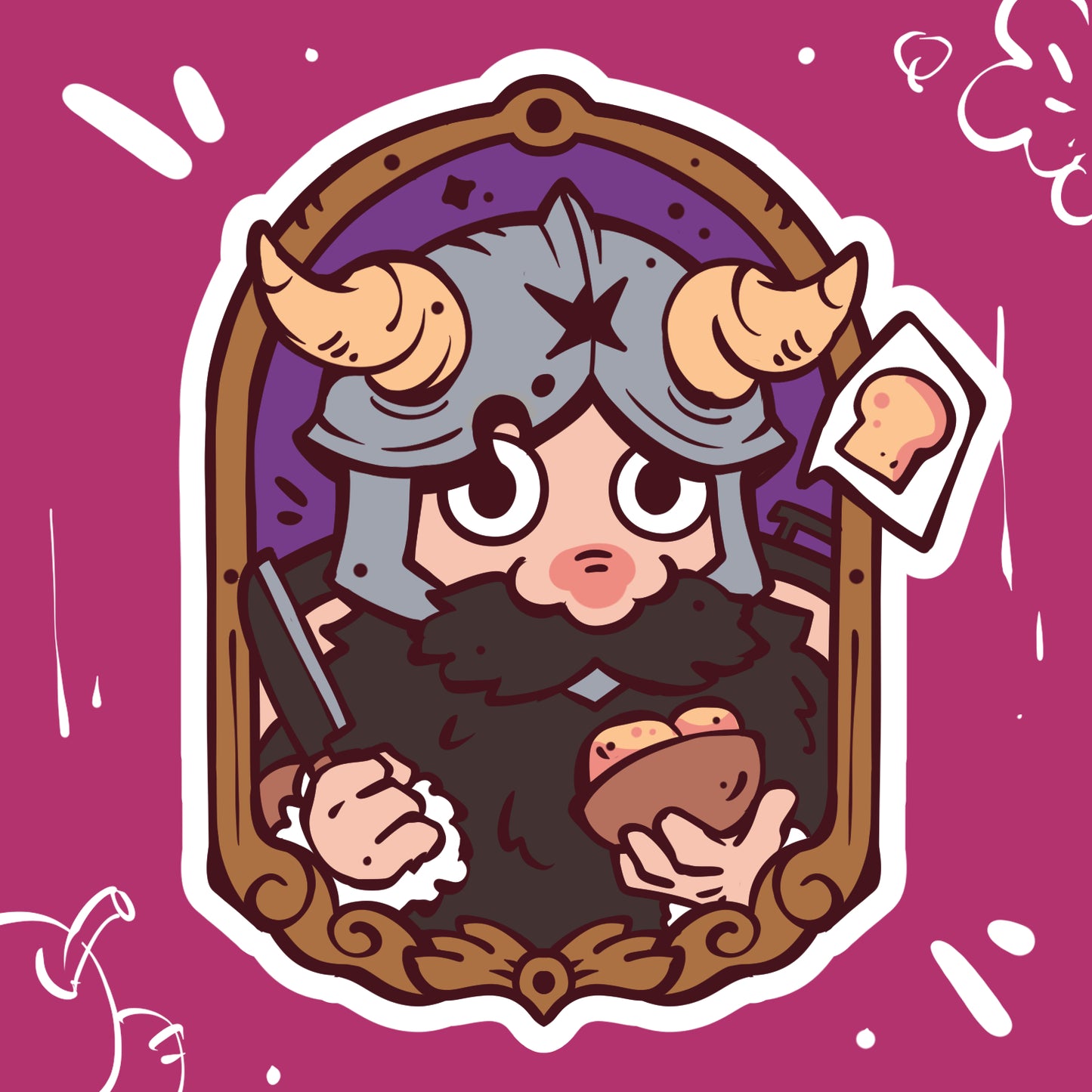 Dungeon Adventurers Stickers (IN-HAND)