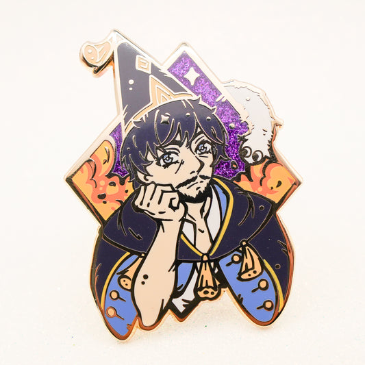 Grumpy Witch Enamel Pin (IN-HAND)