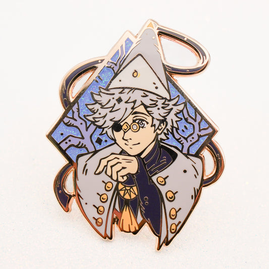 White Witch Enamel Pin (IN-HAND)