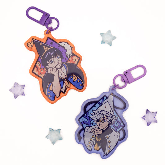 Witches Acrylic Charms (IN-HAND)