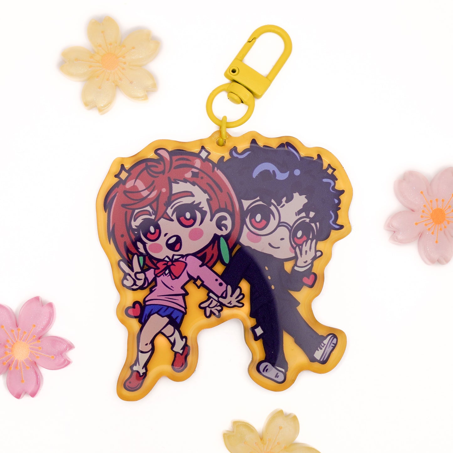 Alien Fan and Psychich Acrylic Charm (IN-HAND)