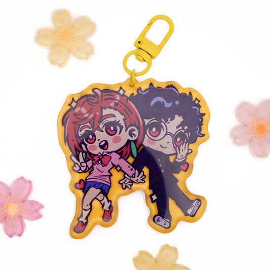 Alien Fan and Psychich Acrylic Charm (IN-HAND)