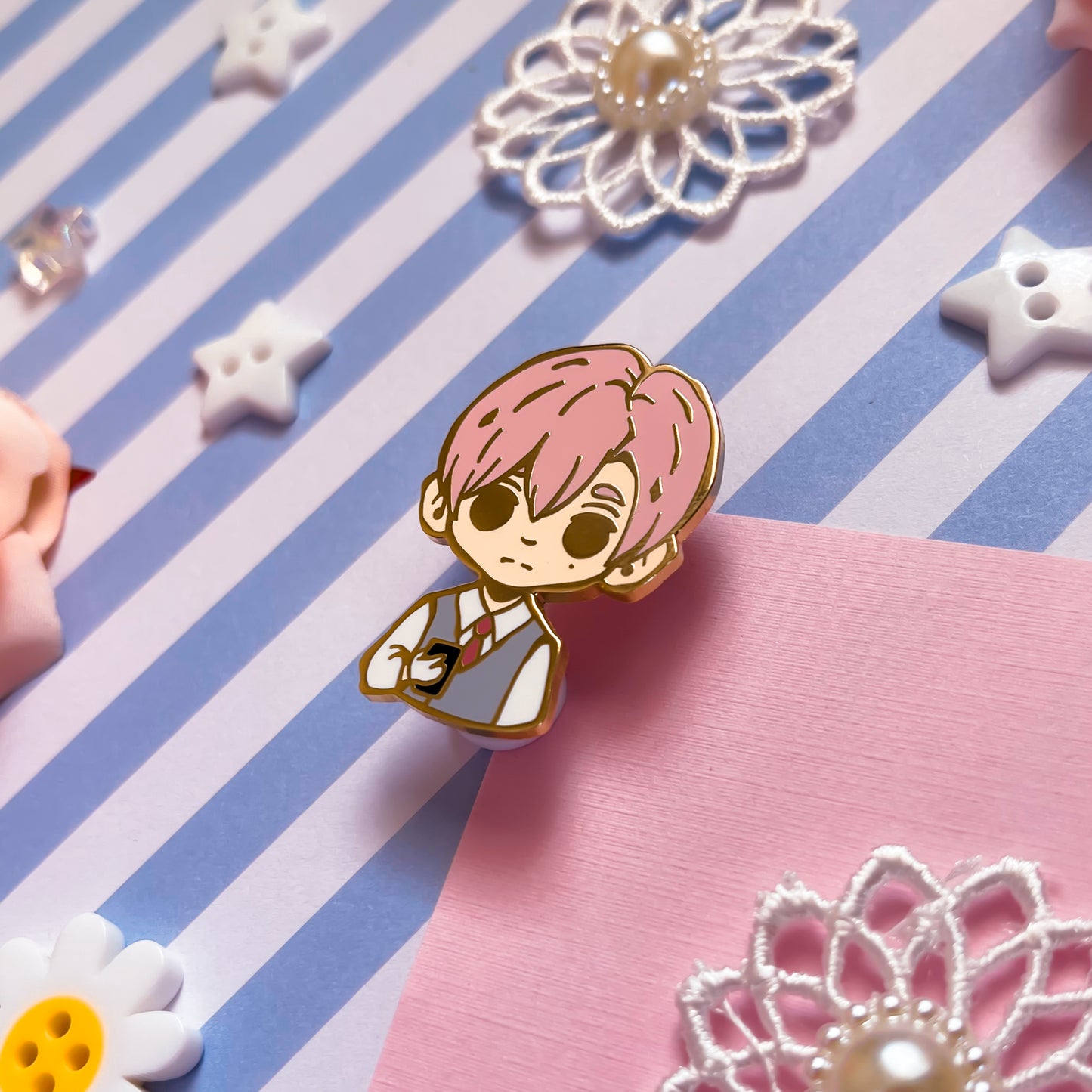 Ten Count Enamel Pins (IN-HAND)