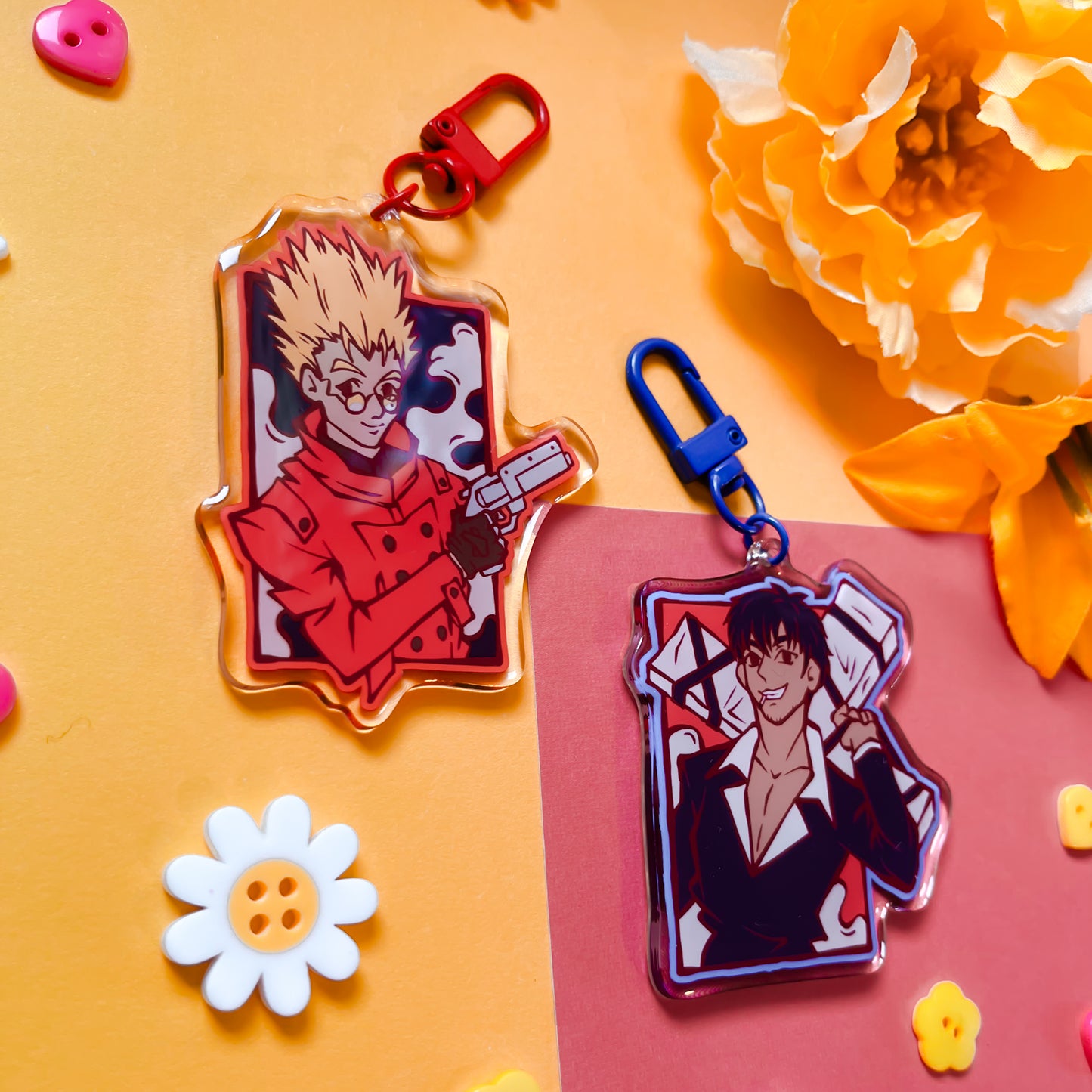 Trigun Acrylic Charms (IN-HAND)