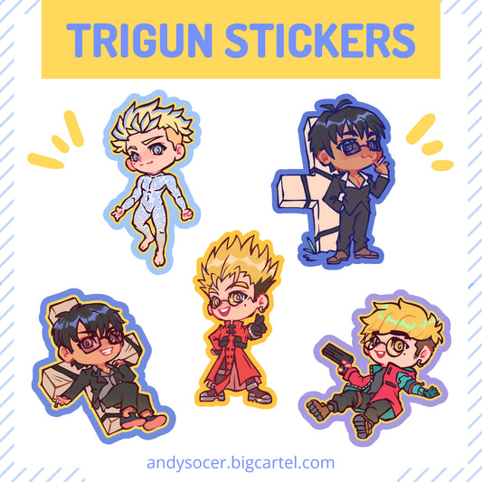 Trigun Anything Stickers (IN-HAND)