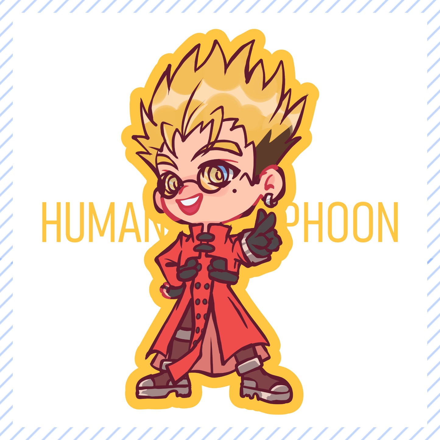 Trigun Anything Stickers (IN-HAND)