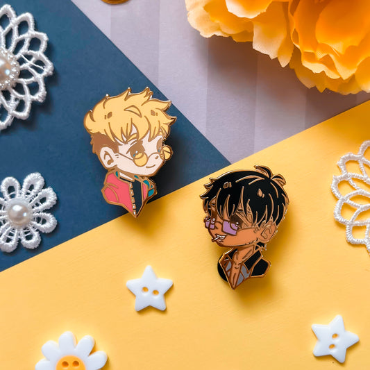 Trigun Stampede Chibi Enamel Pins (IN-HAND)