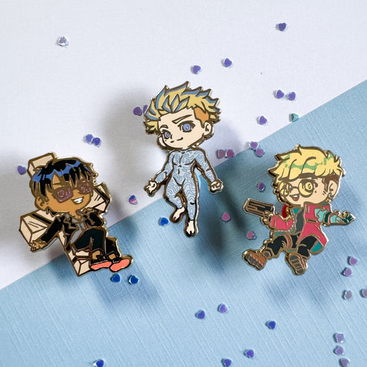 Trigun Stampede Enamel Pins (IN-HAND)