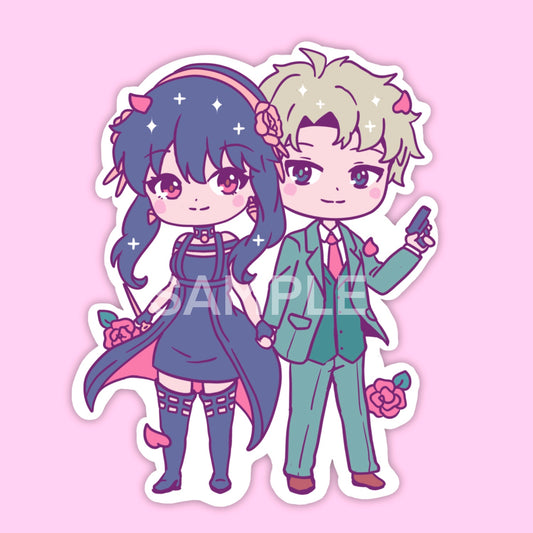 Undercover Couple Sticker (IN-HAND)