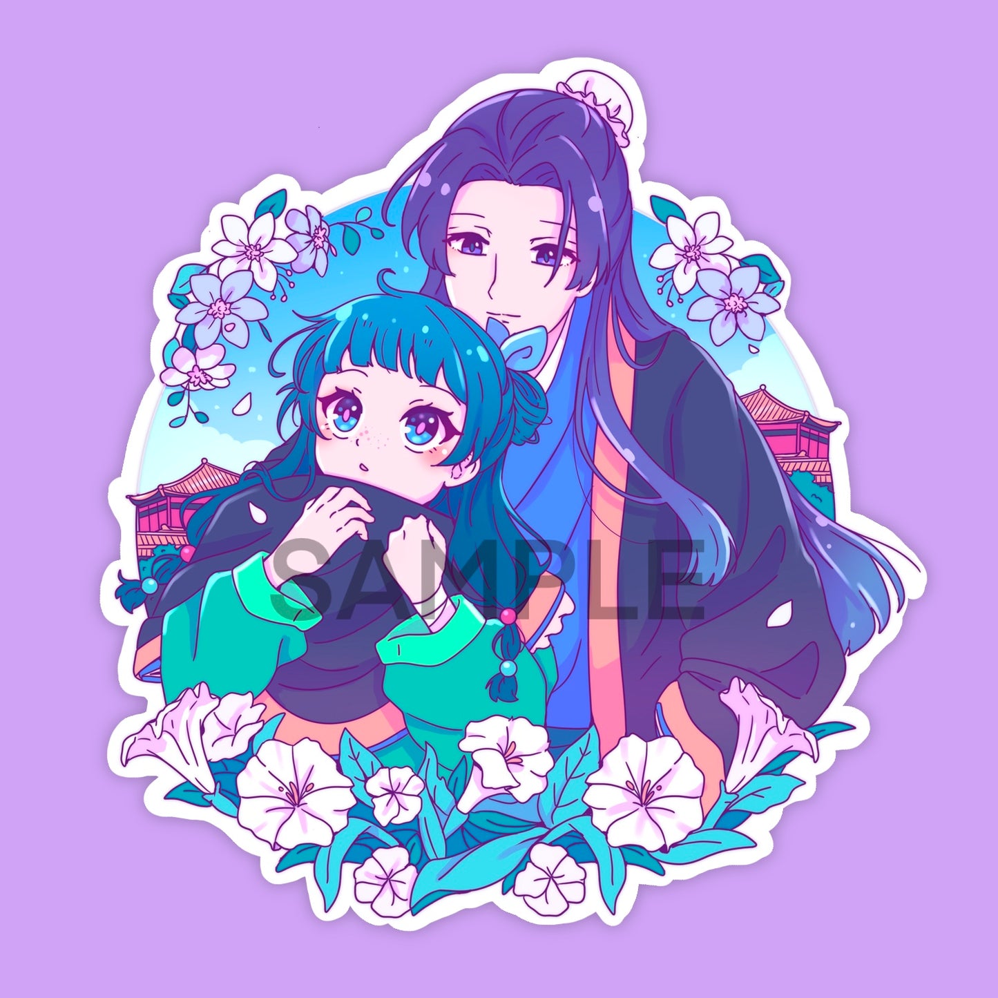 Poison Flowers Sticker (IN-HAND)