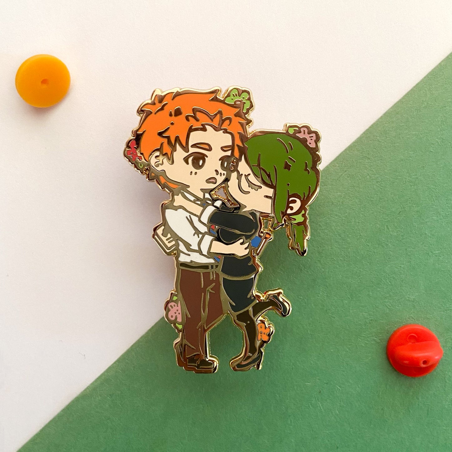 Otakus in Love Enamel Pins (IN-HAND)