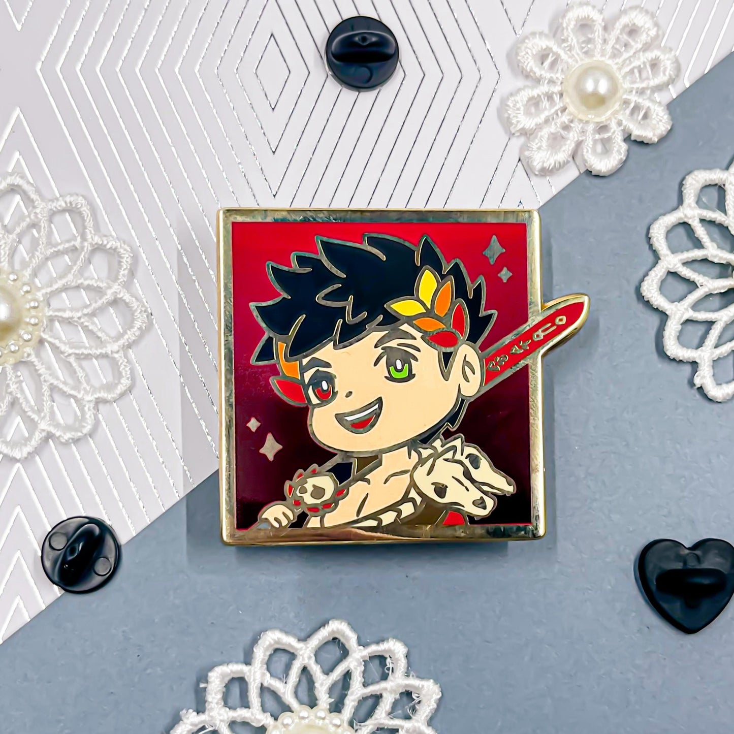 Hades Enamel Pins (IN-HAND)