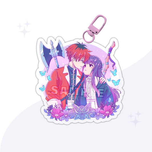 Butterfly Date Acrylic Charm (IN-HAND)