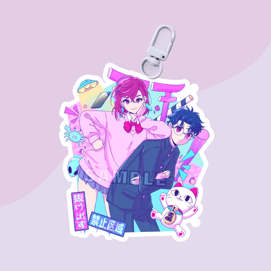 DDD Pastel Acrylic Charm (IN-HAND)