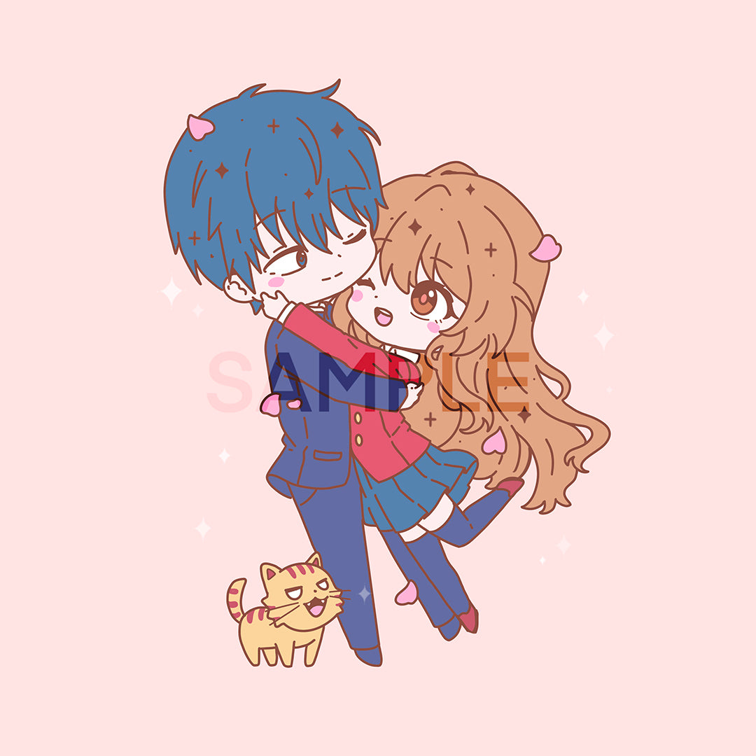 Dragon and Tiger Enamel Pin (IN-HAND)