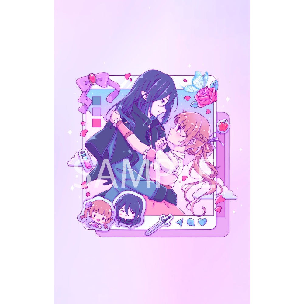 Social Media Fairy Postcard (IN-HAND)