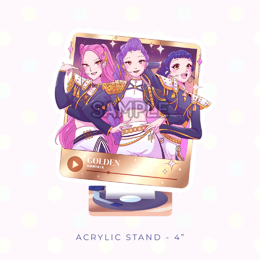 G0LD3N Acrylic Stand (PRE-ORDER)