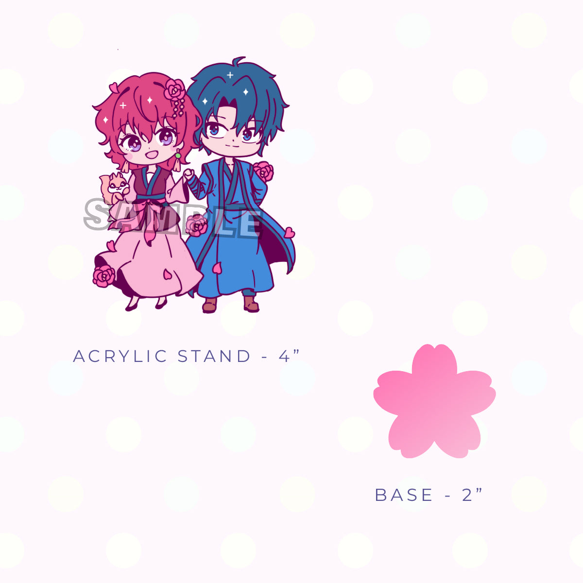 Hime and Guardian Acrylic Stand (IN-HAND)