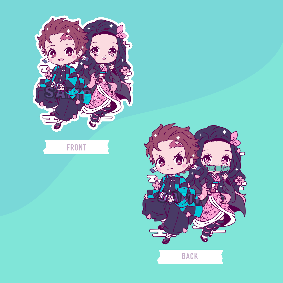 Hunter Siblings Acrylic Charm (IN-HAND)