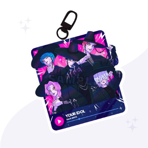 Y0UR 1D0L Acrylic Charm (PRE-ORDER)