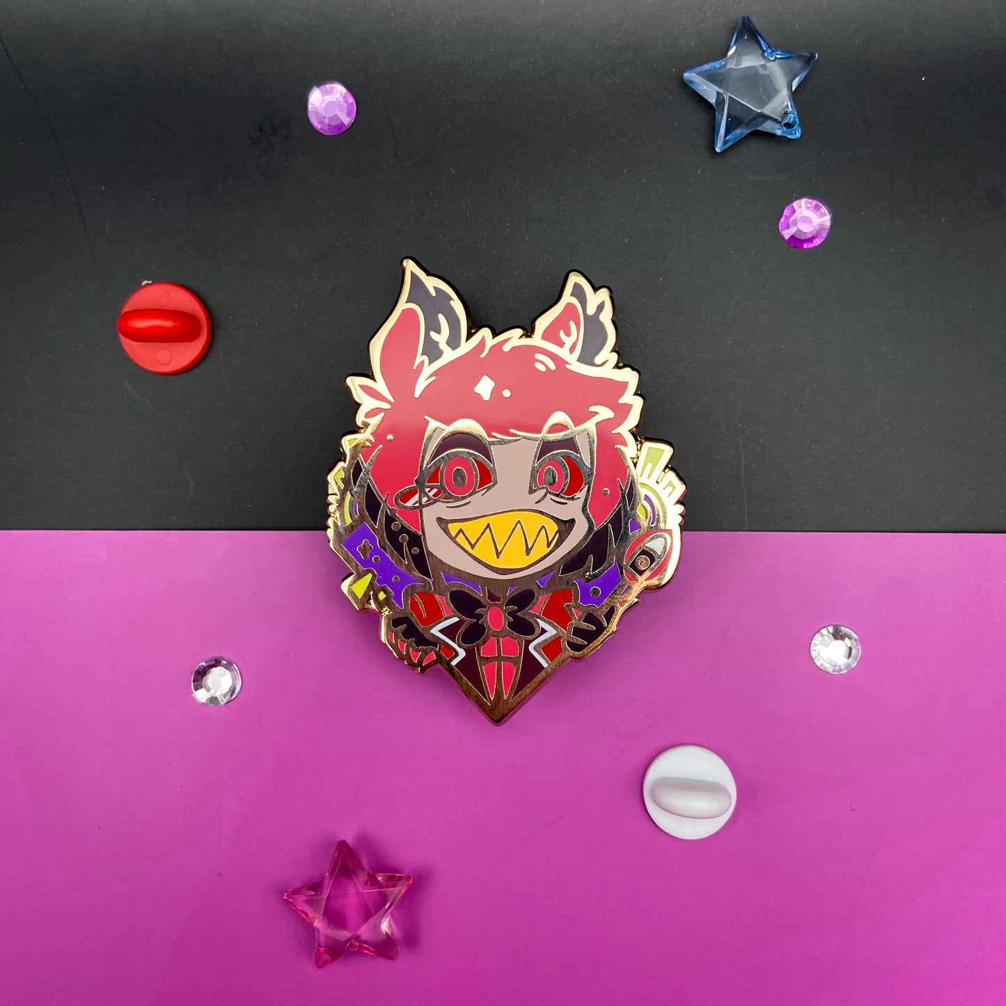 Hazbins Enamel Pins (IN-HAND)