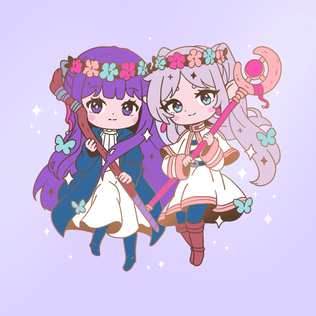 Mages Friends Enamel Pin