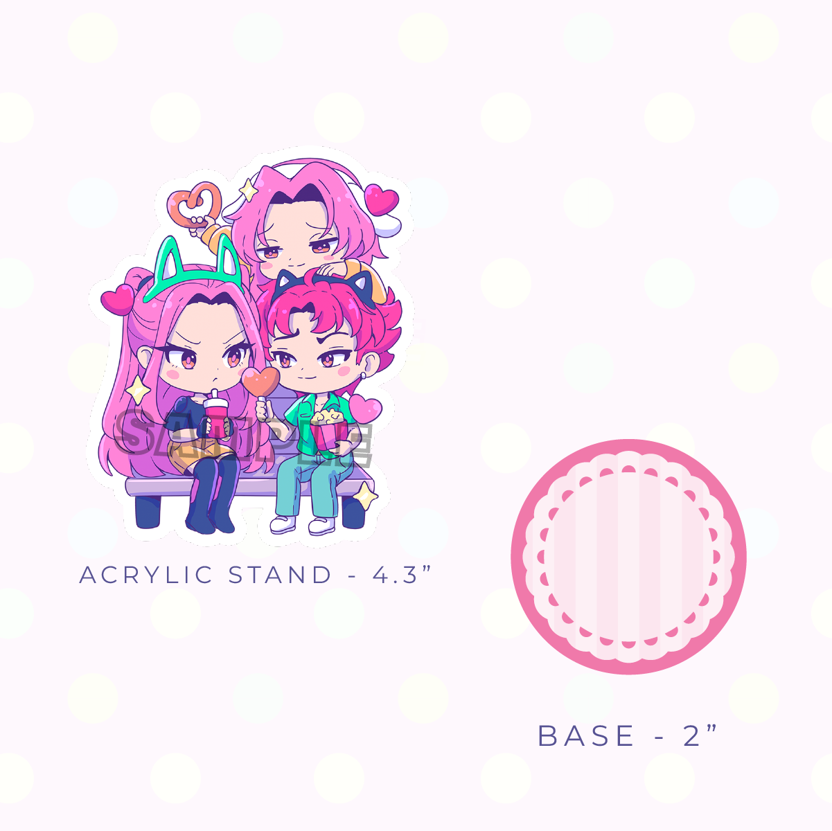 M1ROM4BBY Park Acrylic Stand (PRE-ORDER)