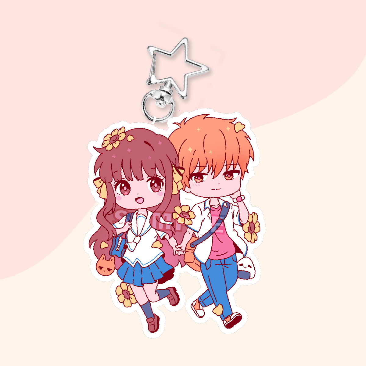 Onigiri Summer Acrylic Charm (IN-HAND)